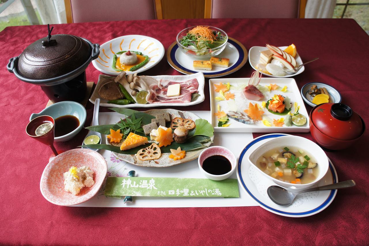 Kamiyama Onsen Hotel Shikinosato & Iyashinoyu 徳島市 エクステリア 写真